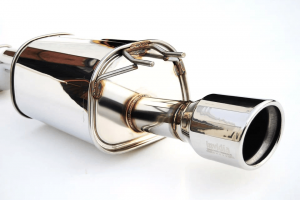 Honda Civic Performance Exhaust - Invidia - Q300 - Stainless Tips - K24 - `12-`13